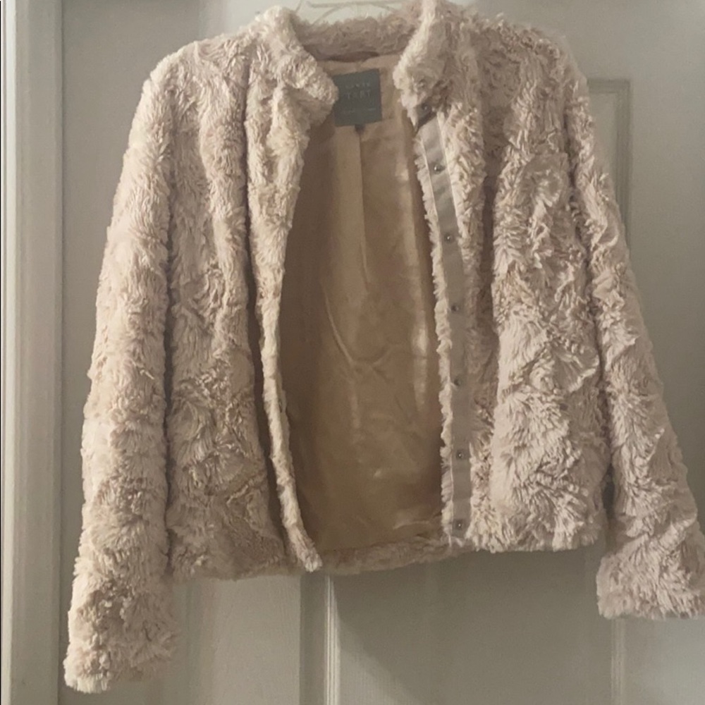 Lemon Tart crushed velvet jacket